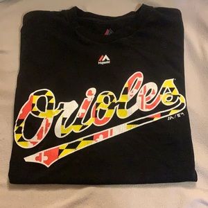 Rare Auth Vintage Majestic Orioles TShirt
